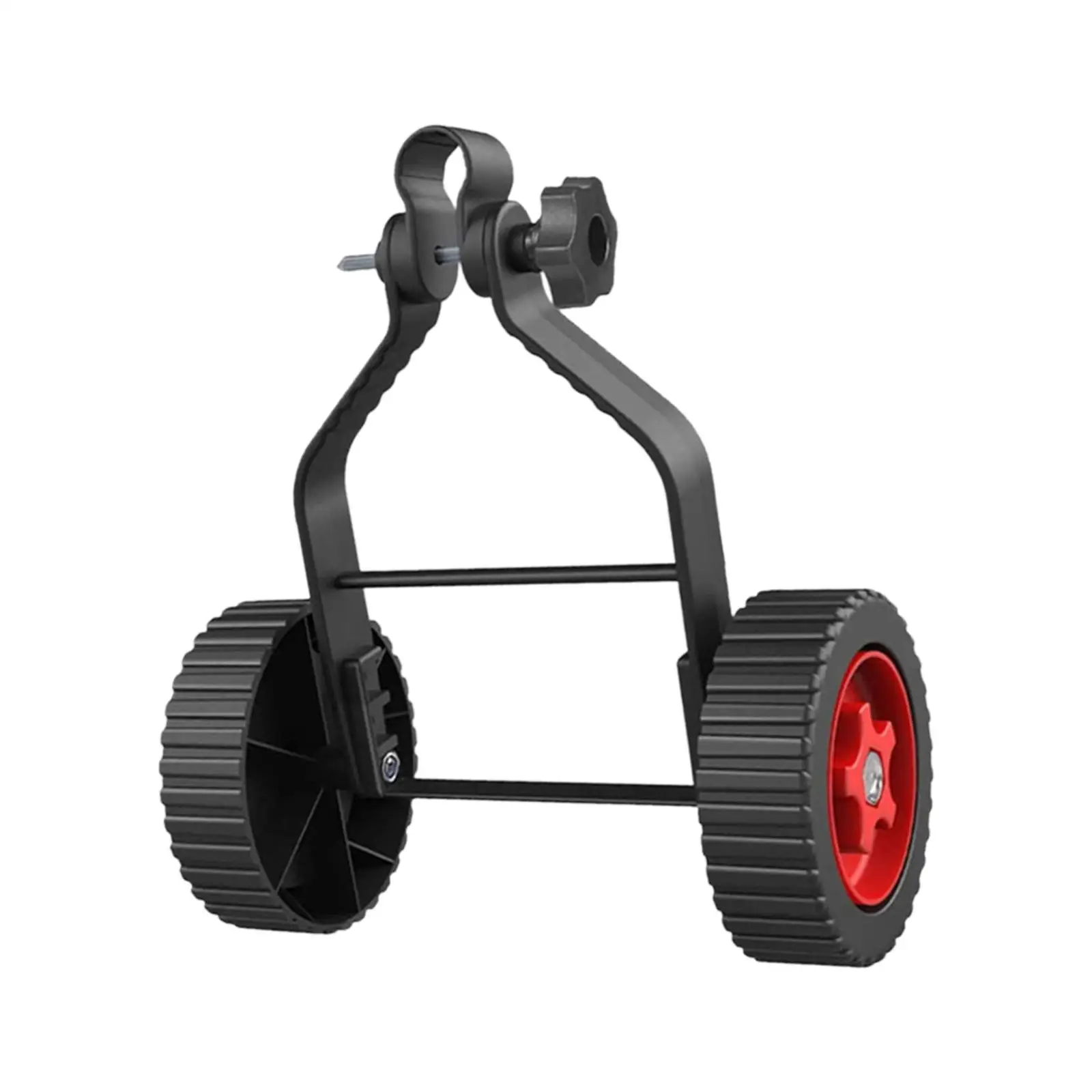 

Lawn Mower Auxiliary Wheel Adjustable Triangular Structure Support Wheel for Brush Cutter Replace Parts Simple Installation