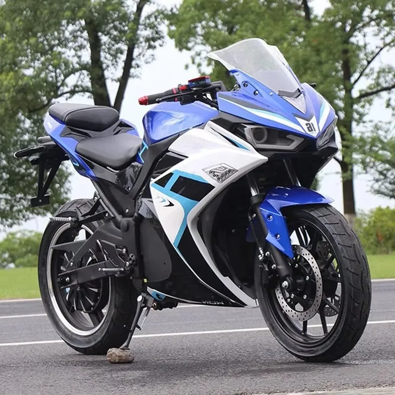 

2025 New Style Factory Heavy Duty Electric Two Wheeler 60V 72V Controller Electric Two Wheeler Commercial Electric Motorcycle