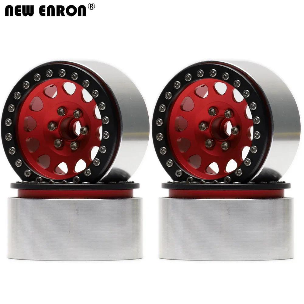 

NEW ENRON 2.2" 12 Hole Alloy 64*51*35 Beadlock Wheels Hub Rim for 1/10 RC Crawler Axial SCX10 SCX10 II 90045 RR10 TRX-4 Traxxas