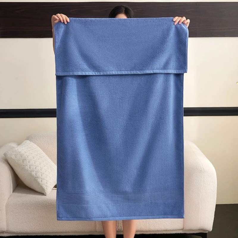 

Cotton strand yarn towel bath towel solid color pure cotton bed and breakfast hotel hotel universal