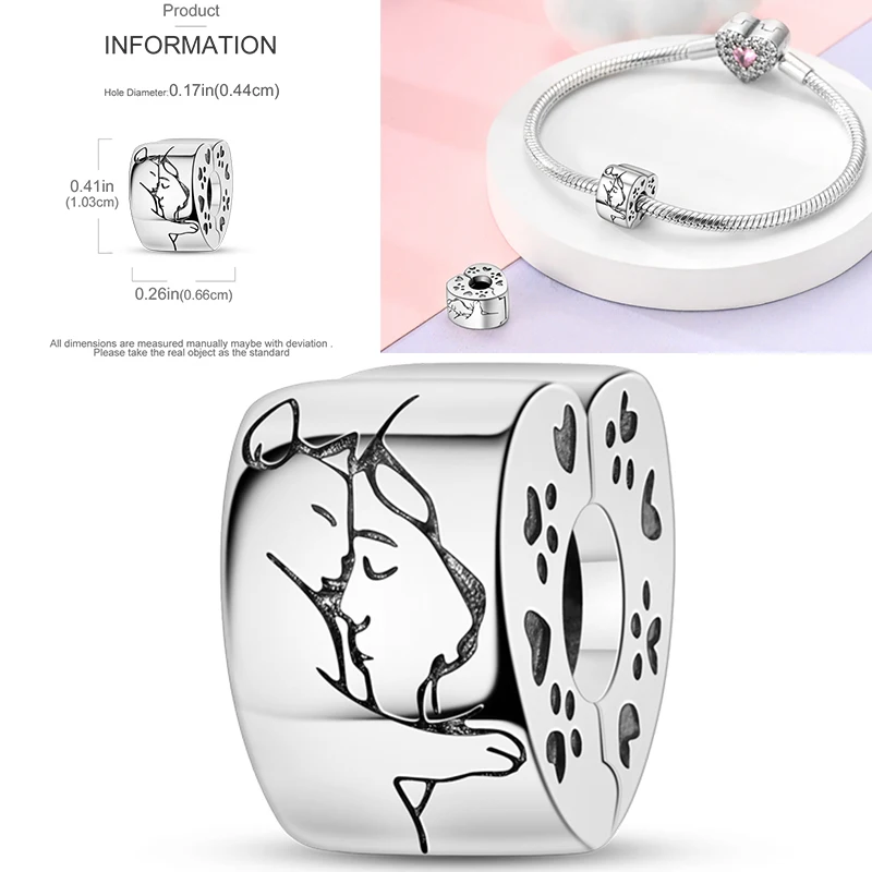 2026 Neuer 925 Sterling Silber Schleifen-Charm Herz Keltischer Knoten Perlen-Anhänger Passend für Europäische Armbänder DIY Damen Schmuck Geschenk – Detail 23