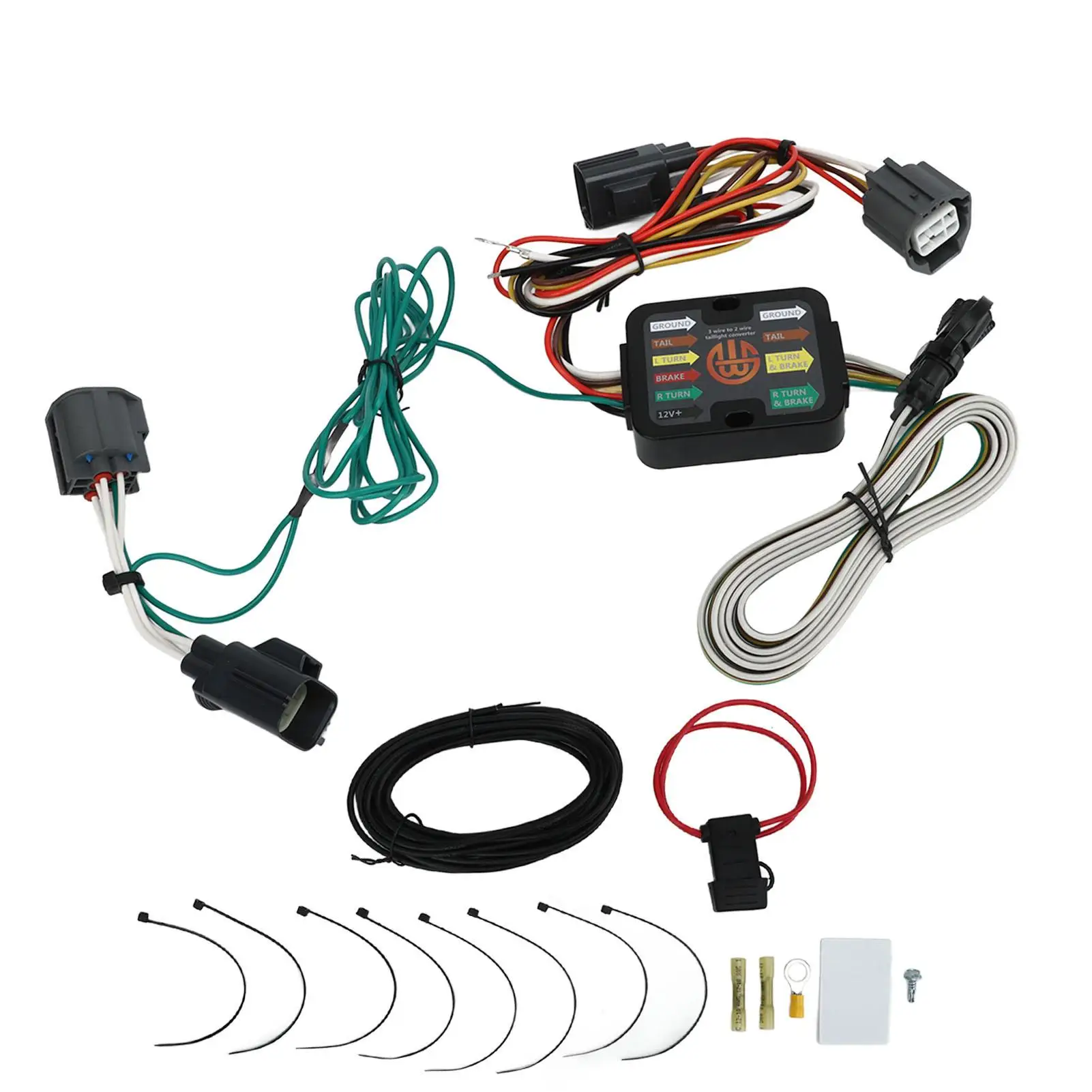 

4 Pin Trailer Wiring Harness Stable Connection Plug and Play 56140 Replacement for Ford focus Hatchback ABS
