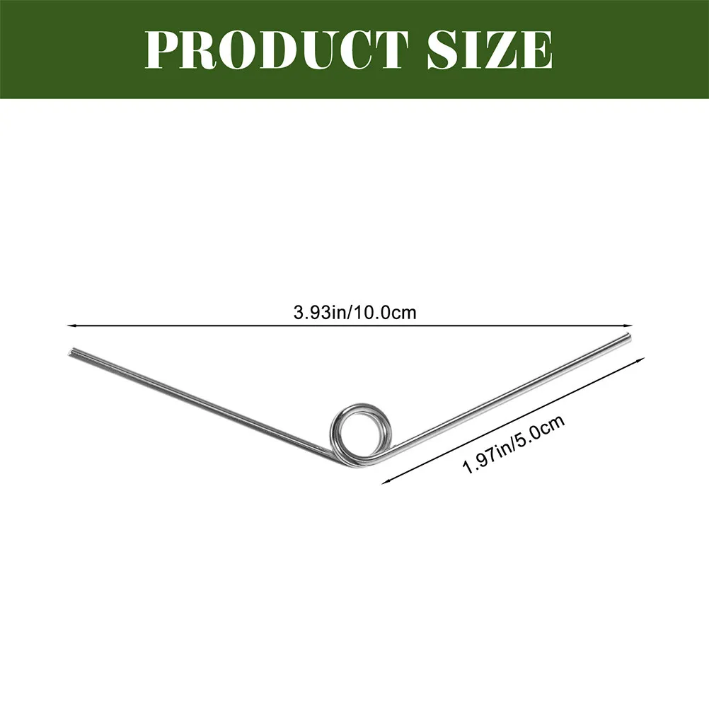 12Pcs Stainless Steel Pruner Replacement Springs Easy Install Pruning Shears Parts Garden Trimming Tool Springs