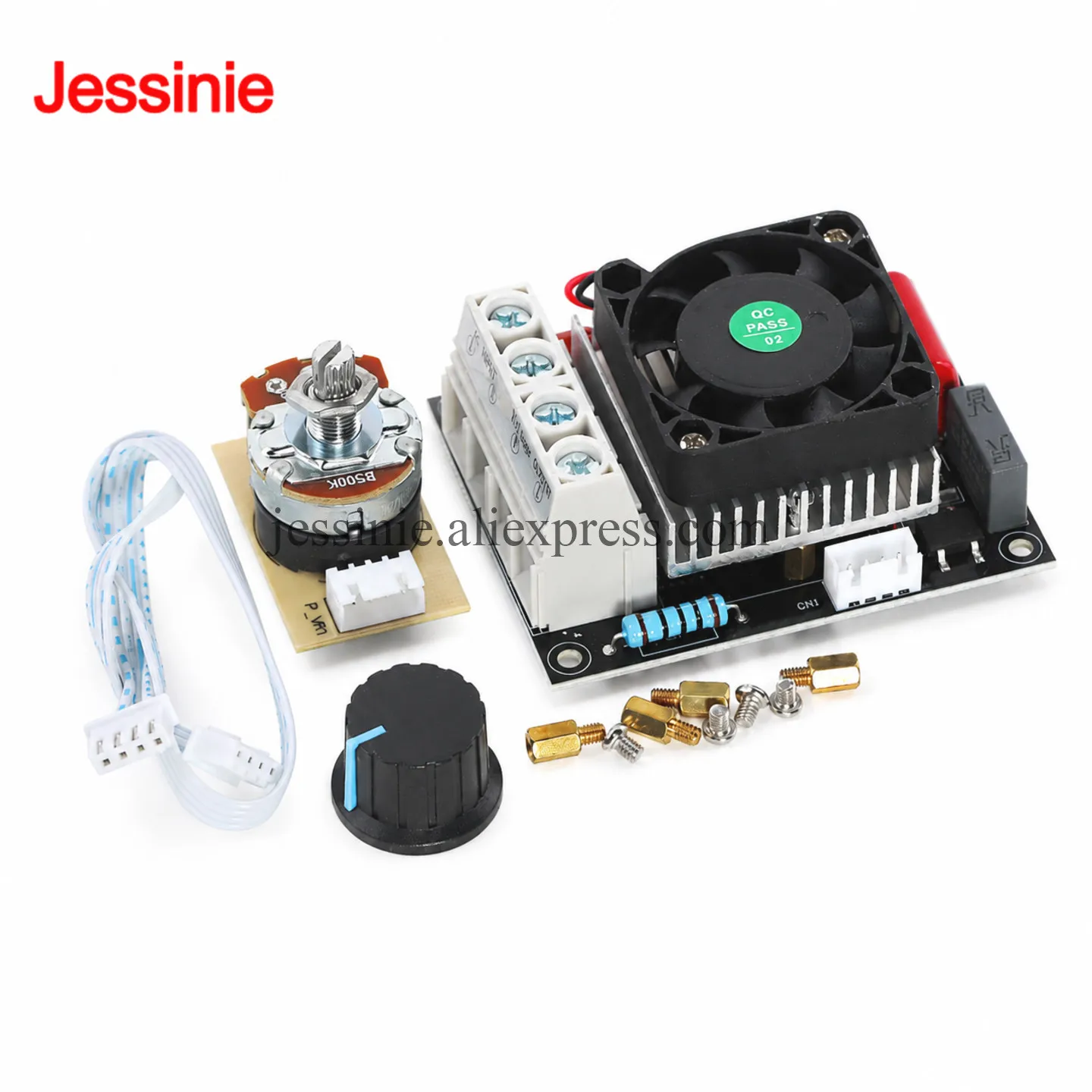 10000W 6000W High-Power SCR Electronic Voltage Regulator Speed ​​Controller Dimming Temperature Control with Switch AC 100–220V