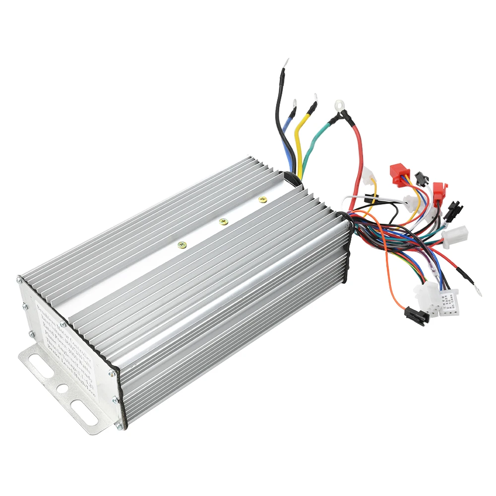 48V 60V 72V 84V 3000W Intelligent Brushless Controller Double Row 18MOS Transistor BLDC Motor Speed Controller for Motorcycle