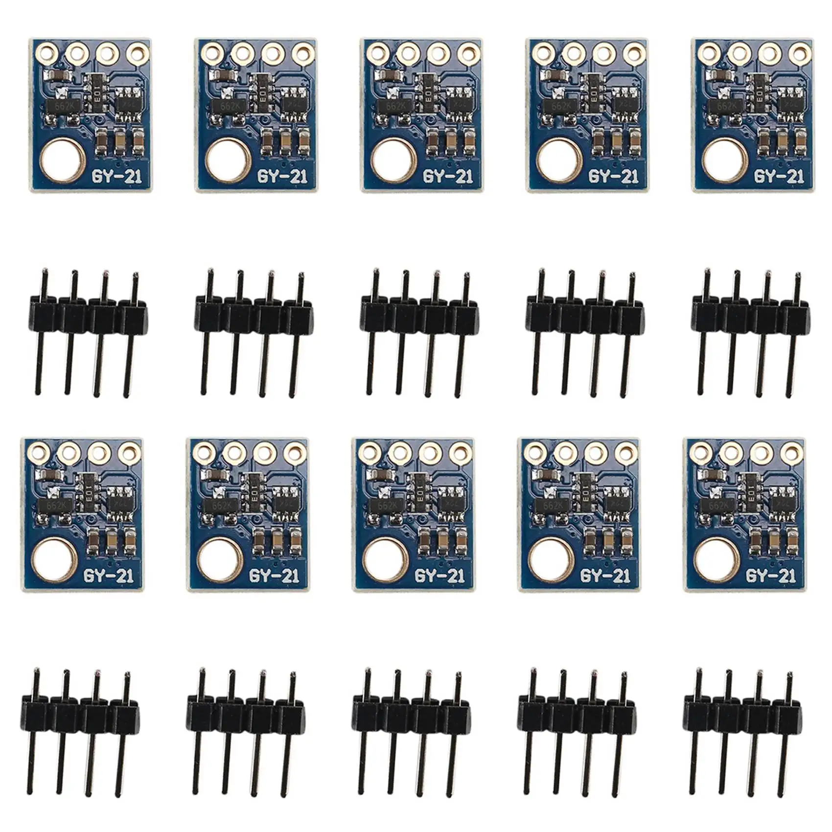 Delicate Texture-10PC Si7021 GY-21 SHT21 HTU21 Digital Humidity Temperature Sensor Module Replace SHT11 For Low Power CMOS IC Mo