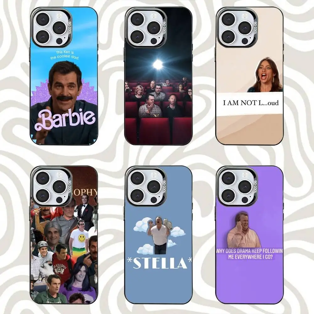 

M-Modern-ns Funny F-Family-ys Phone Case For iPhone 16,15,14,13,12,11,Mini,Pro,SE,MAX Black Matte Shockproof Cover