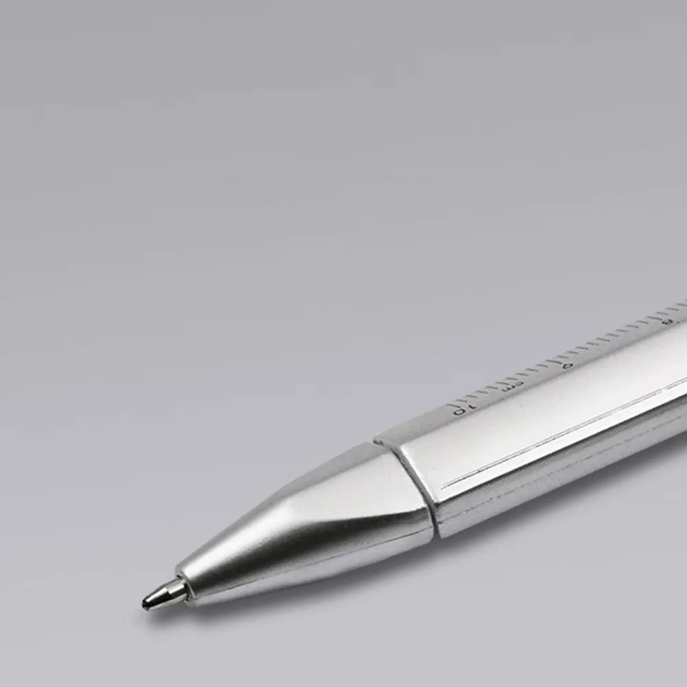 

8Pcs Scale Ballpoint Pen Multifunction Portable Writing Pen School Supplies Student Stationery Scale Ballpoint Pens