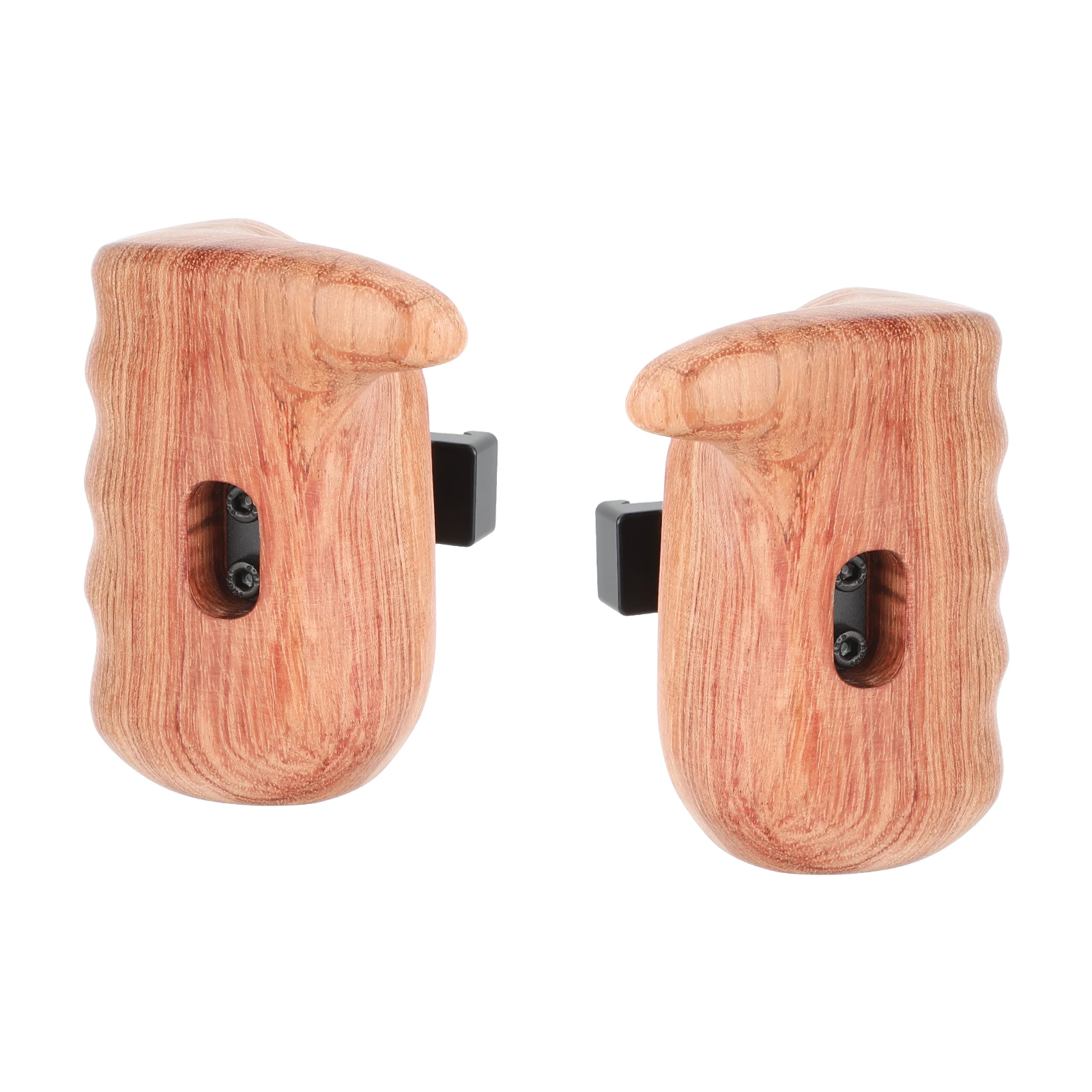 CAMVATE Camera Large Wooden Handgrip with Arca-Type Clamp For Camera DSLR Cage Rig Handlegrips