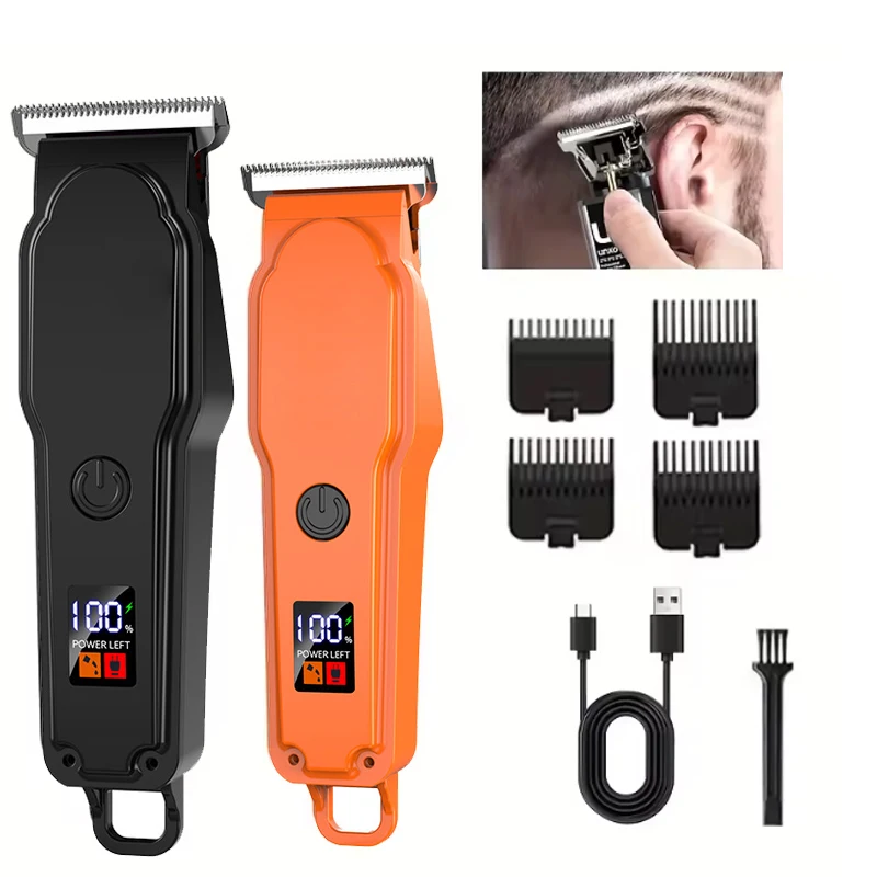 

Electric Hair Clipper, Multiple Colors for Adults, Professional Trimmer with Precision Cutting System for Home Barbering