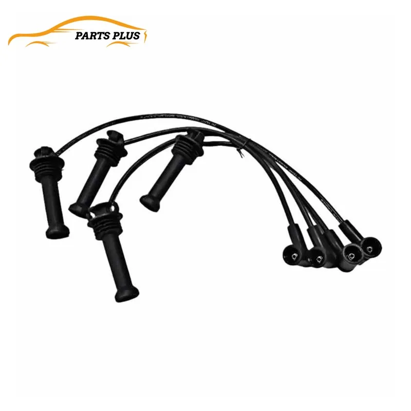 YS6F12280B1A 1682155 Spark Plug Ignition Wire Cable Set for Ford Focus Fiesta MK1 MK2 MK3 C-Max Fusion EcoSport 1.4L 1.6L 4PCS