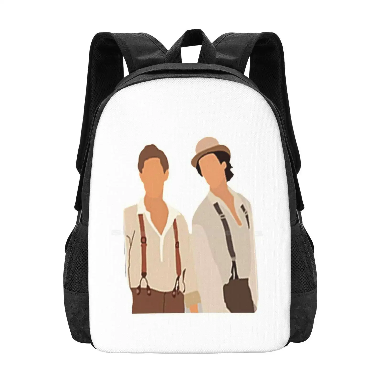 

Salvatore Brothers Hot Sale Schoolbag Backpack Fashion Bags Tvd Damon Salvatore The Vampire Diaries Stefan Salvatore The