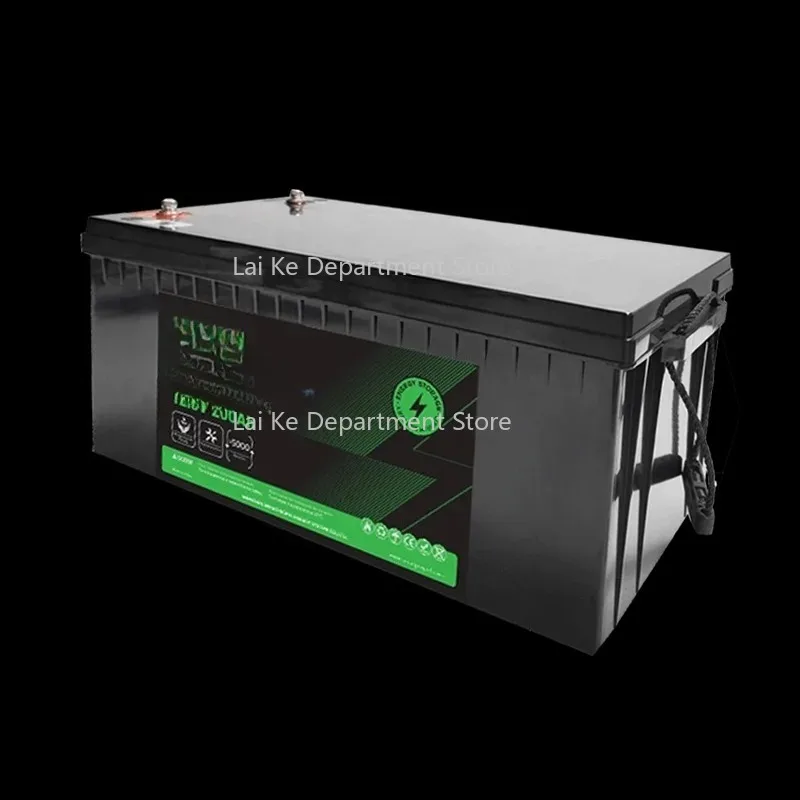 

Energy Storage 12v 100ah 200ah 300ah 12.8v Lithium-ion Batteries 12v 200ah Solar System Truck Rv Battery