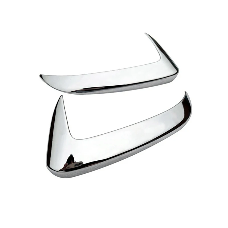 Chrome Side Rearview Mirror Strip Cover Trims Sticker For Toyota Noah Voxy 90 Series 2022 Silver ABS 1 Pair