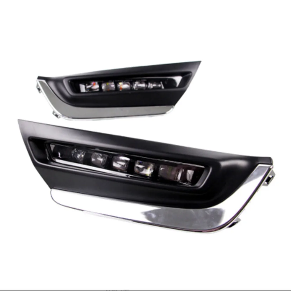 

Car DRL Lamp LED Daytime Running Light For Honda crv 2017 to 2020 Signal Function