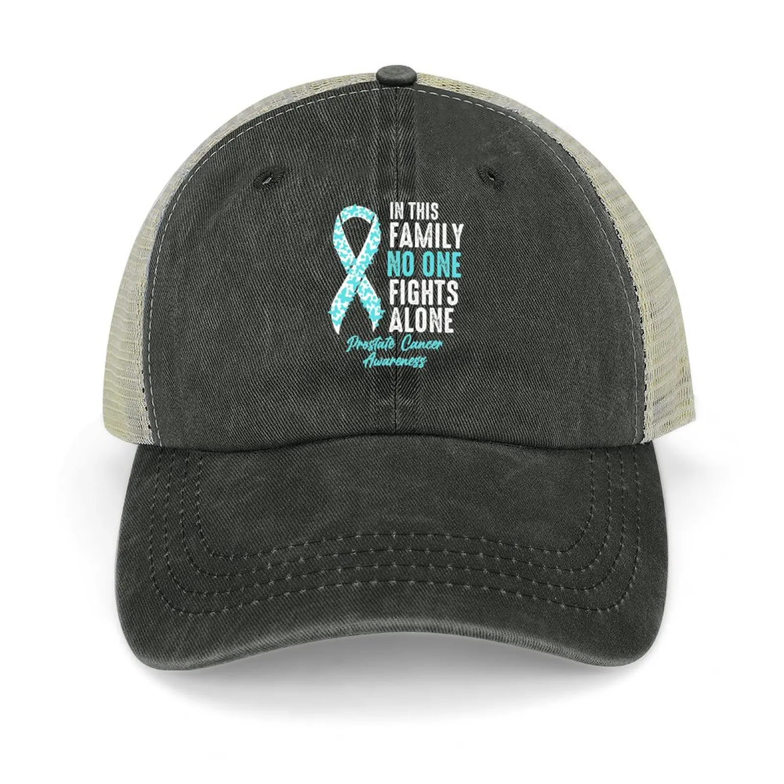 

No One Fights Alone Prostate Cancer Baseball Cap Anime golf hat genuine custom Hat Men's Baseball Women's