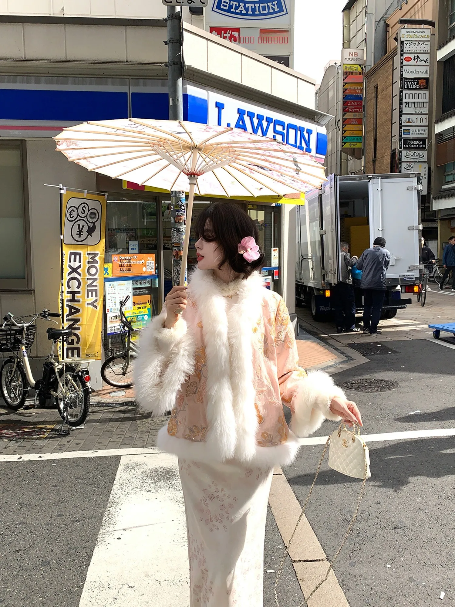 

Комплект женской одежды Eees Heavy Industry: зимний модный костюм в китайском стиле с воротником-стойкой, традиционный наряд (имитация ципао)