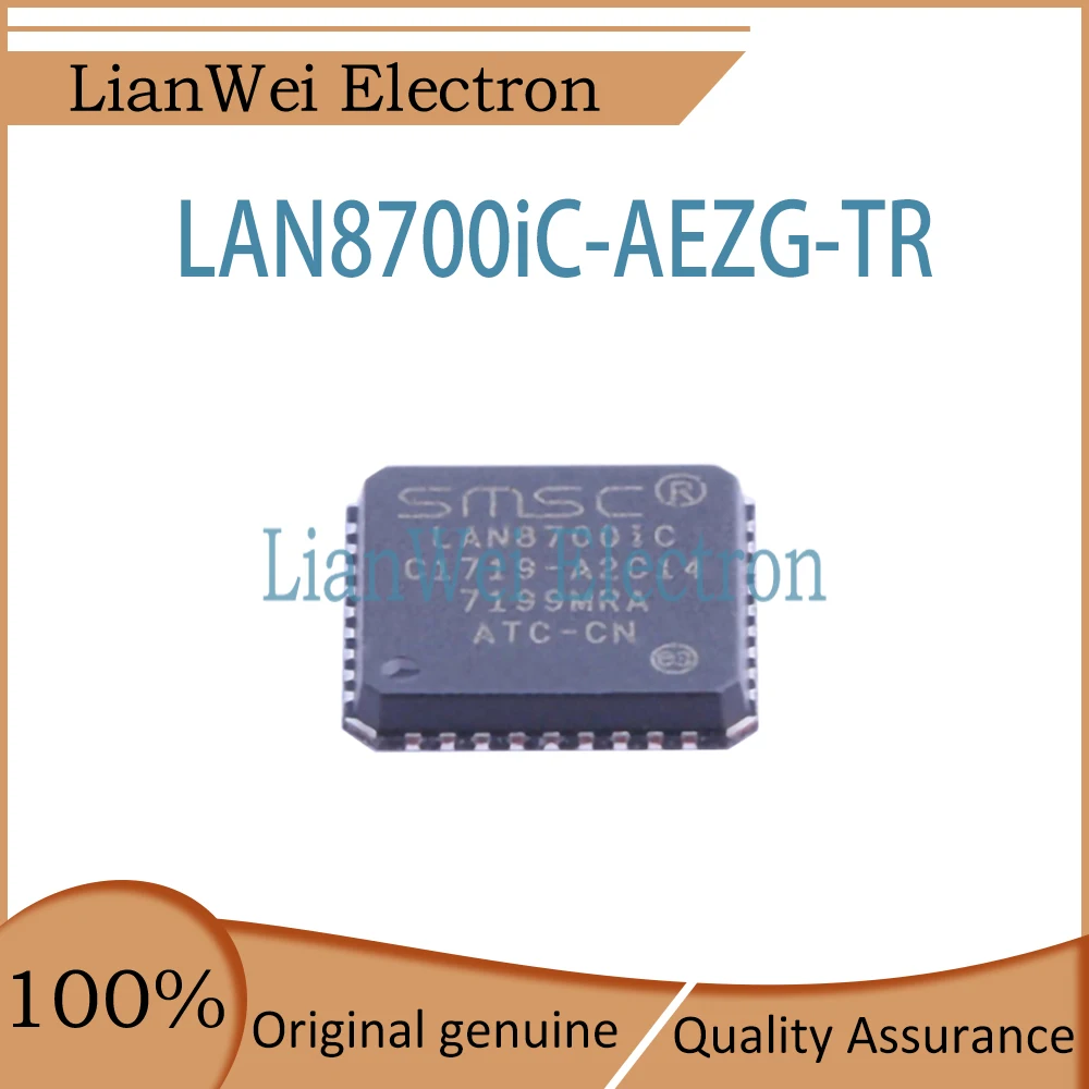 (1-10 Piece)100% New LAN8700 LAN8700iC-AEZG LAN8700iC-AEZG-TR LAN8700iC IC Chipset QFN-36