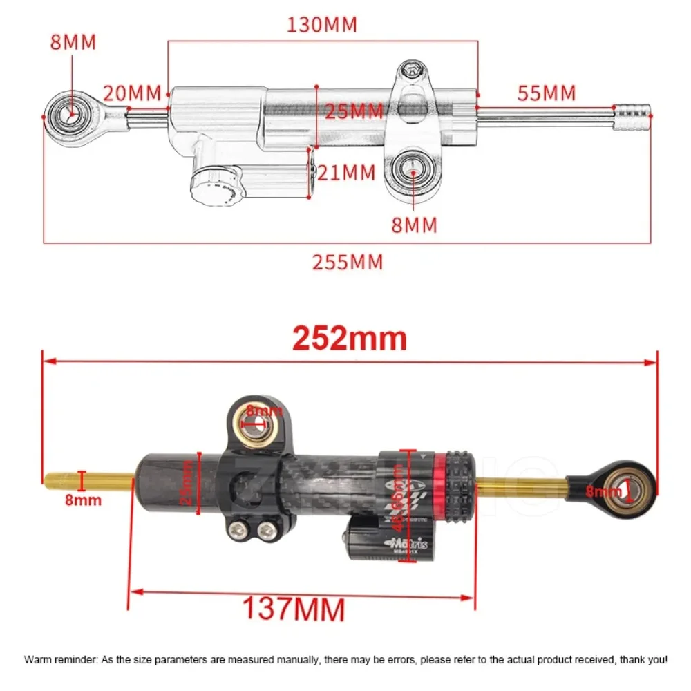 For Kukirin G2 Master Scooter Stabilizer Steering Damper Mounting Electric Scooter Aluminum Alloy Modification Bracket Kit view 2