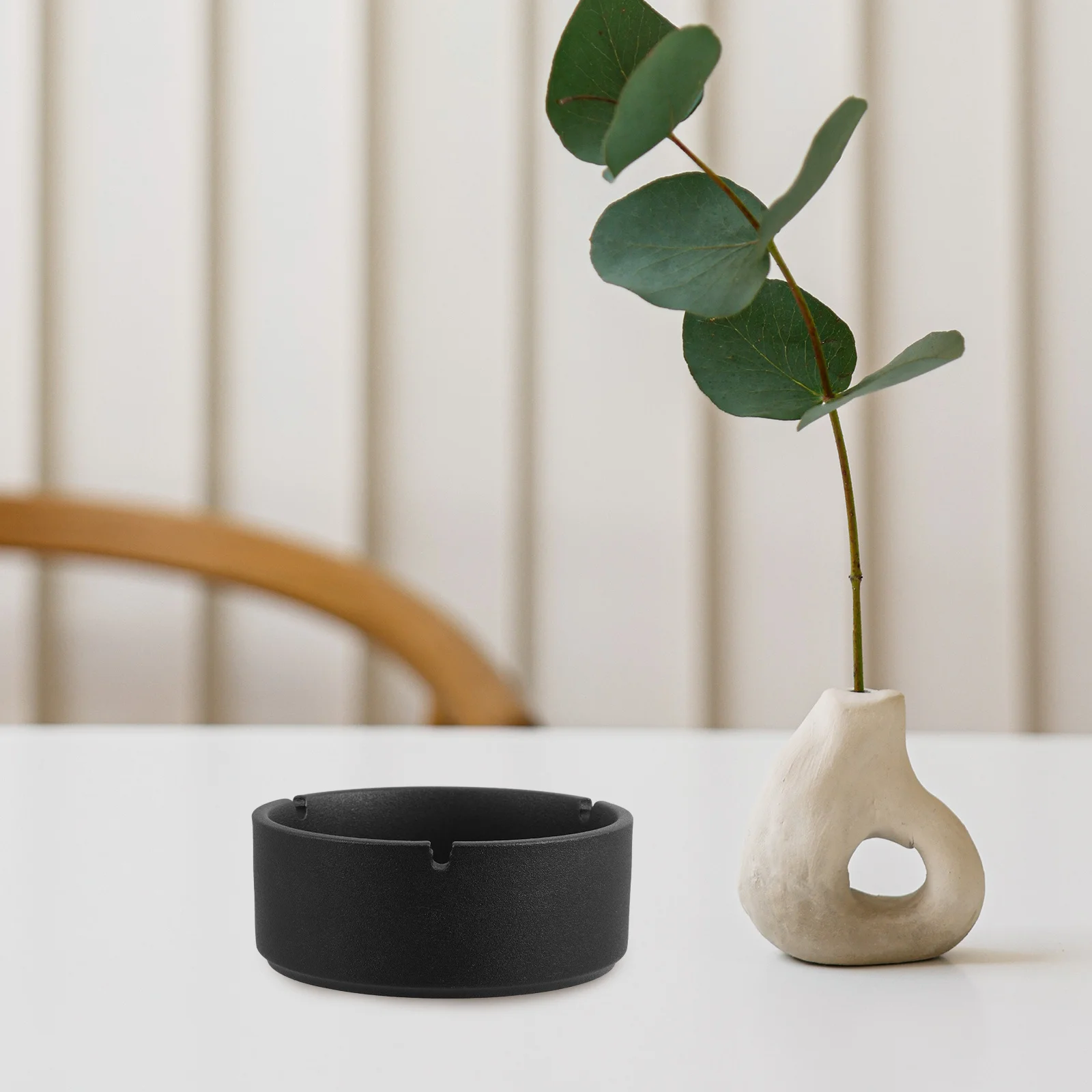 

Desktop Ash Trays Ceramic Catcher Decorative Ashtray Ashtrays Holder Bowl for Home