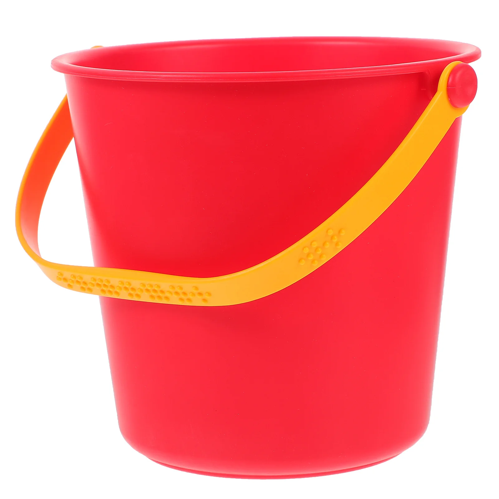 دلو ثلج محمول خفيف الوزن، متعدد الاستخدامات، دلو رمل بلاستيكي خارجي، حاوية أنشطة للأطفال كبيرة الحجم