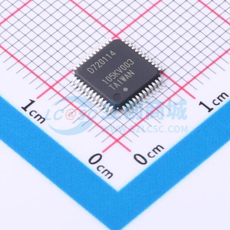 1 PCS/LOTE UPD720114GA-YEU-AT UPD720114GA D720114 TQFP-48 100% New and Original IC chip integrated circuit