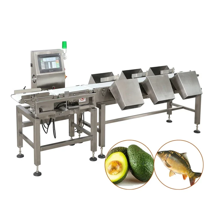 Whole Chicken Sorting Weight Sorter Food Weighing Scale Fish, Chicken Wings, Frozen Shrimp Sorter