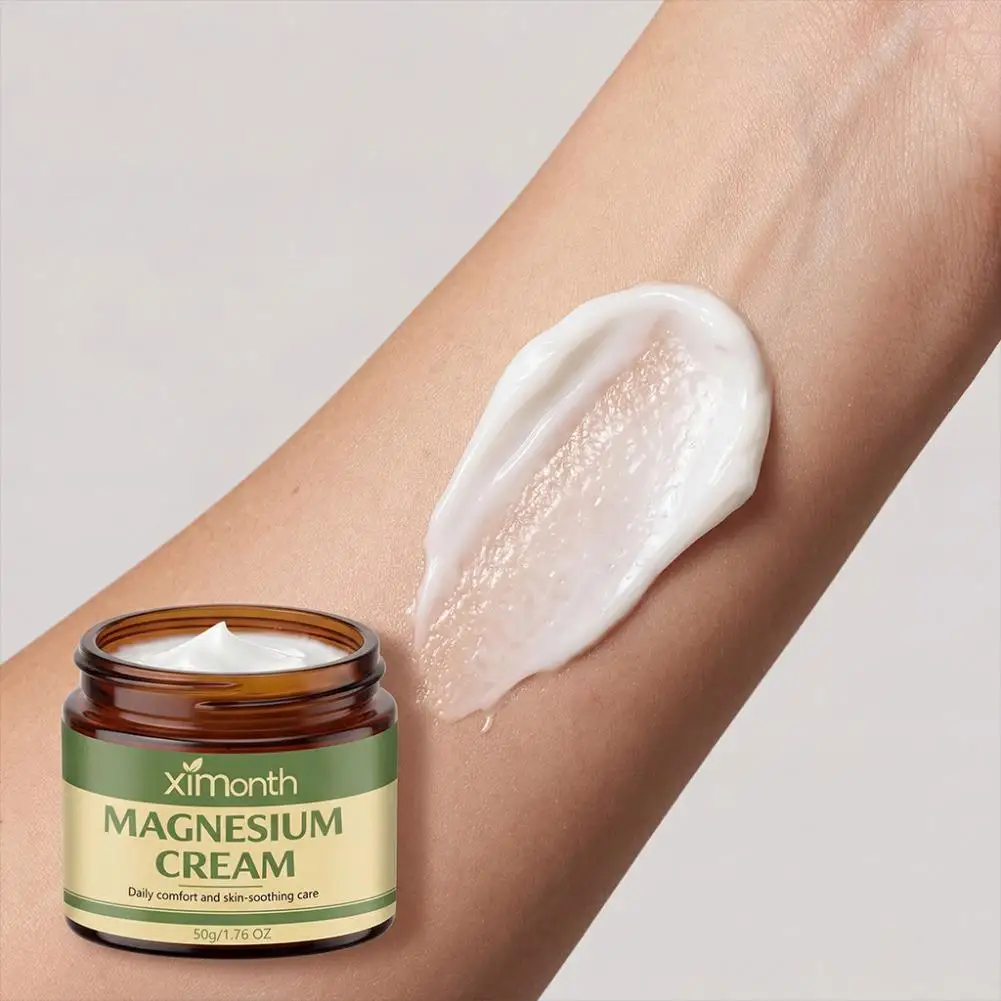 Magnesium Cream Magnesium Lotion for Sleep Pain & Leg Cramp Chloride Cream for Muscle Relaxation Calm Moisturizing view 3