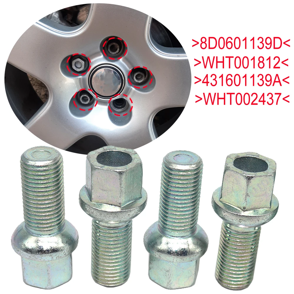

Wheel Nut Stud Tyre Lug Bolt Screw WHT001812 For Skoda Fabia 6Y Octavia 1U 1Z 5E Rapid NH Roomster 5J Superb 3U 3T 3V Yeti 5L