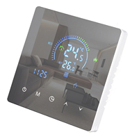 New Smart Thermostat Temperature Controller LCD Display Touch Button Programmable 90-240V No Wifi for Home Office School Hotel