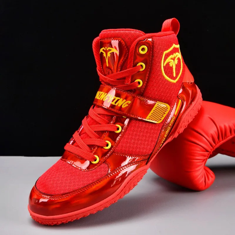

Professional Wrestling Shoes Men Luxury Brand Boxing Shoes for Mens Hard-Wearing Fighting Shoe Man Designer Gym Training Shoes