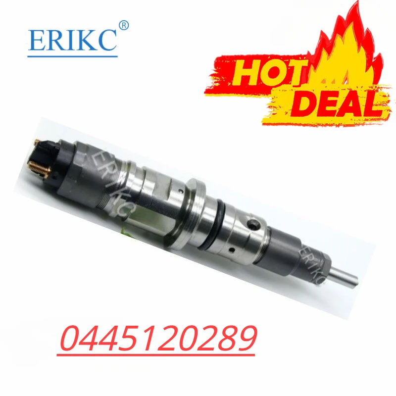 

ERIKC Injector 0445120289 Common rail Auto car Parts 0 445 120 289 Oil Supply 0445 120 289 Inyector CRDI for Cummins 5268408