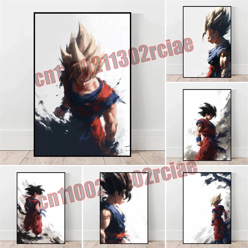 

Japanese Classic Cartoon Cartoon Dragon Ball High Definition Art Canvas Painting Poster Suitable for Bedroom Decoration Gifts