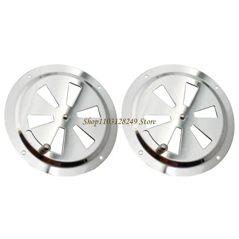 N5KD 5Inch Or 6Inch Stainless Steel Yacht Vent Grille With Smooth Manual Operation