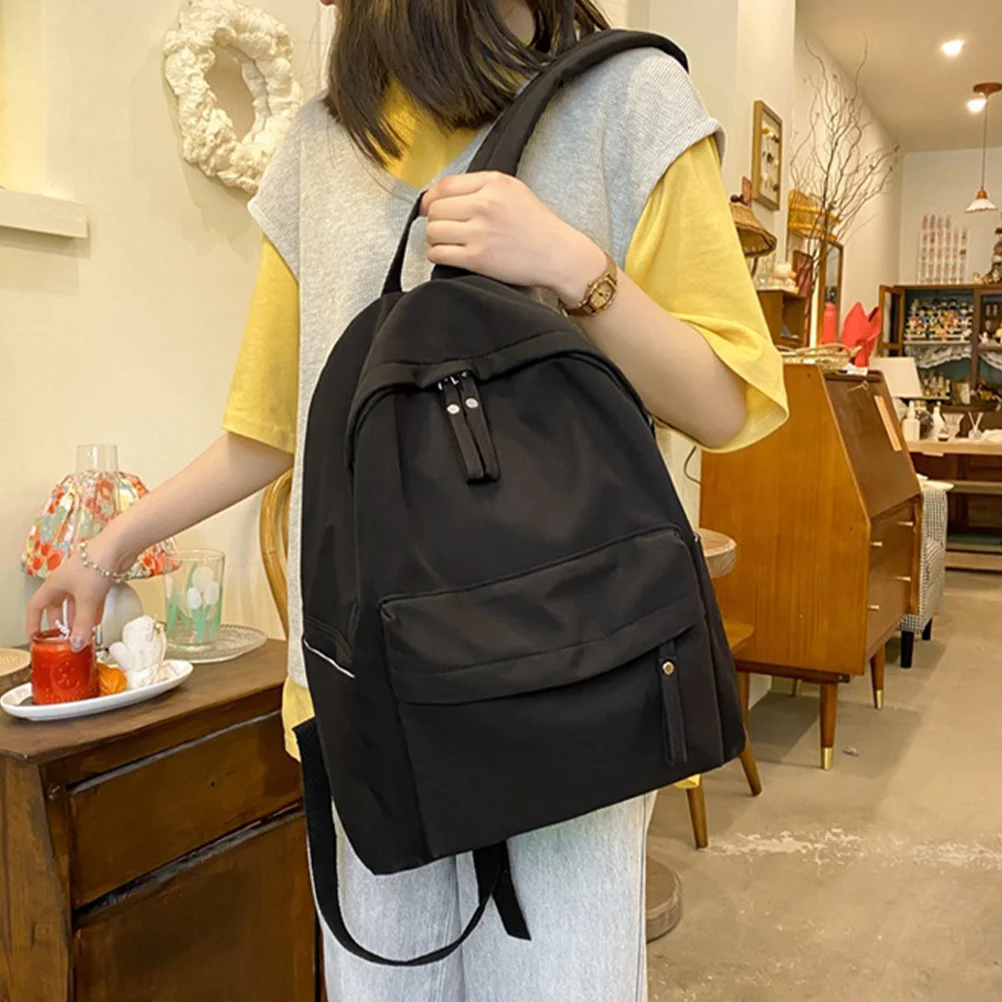 Lightweight Double Shoulder Backpack Adjustable Shoulder Straps Large Capacity Laptop Backpack for Students Travel Outdoor