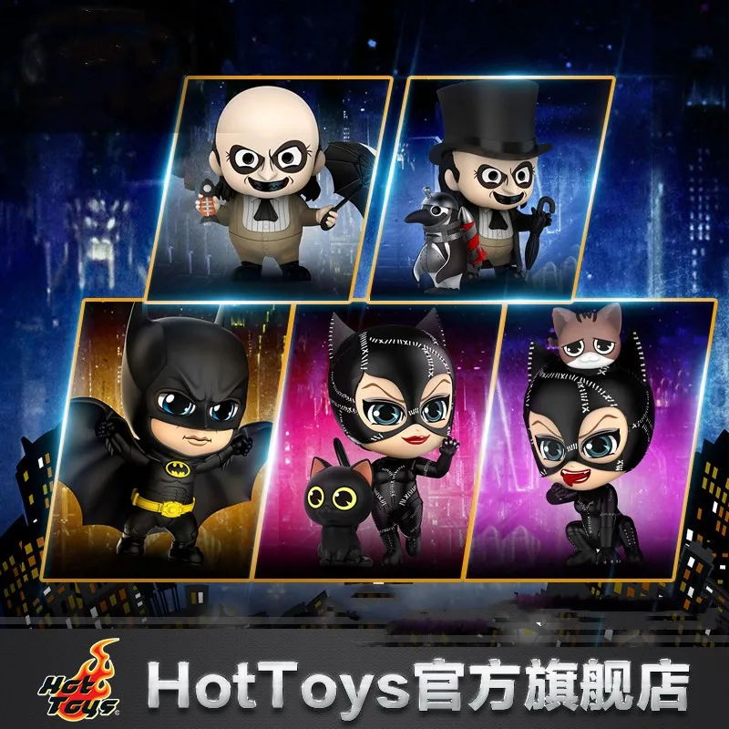 

Hottoys Genuine Collectible Set With Whip Batman Returns Action Figure For Collector Fans Desktop Decoration