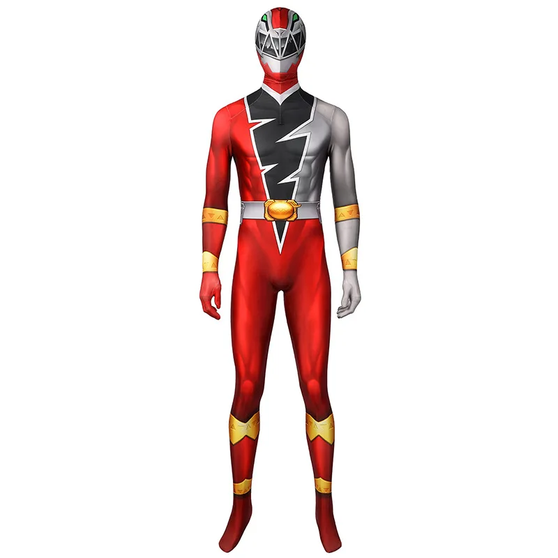 

Рыцарская команда Armorer Armor, красный цельный спандекс, сценический костюм для косплея, платье для выступлений