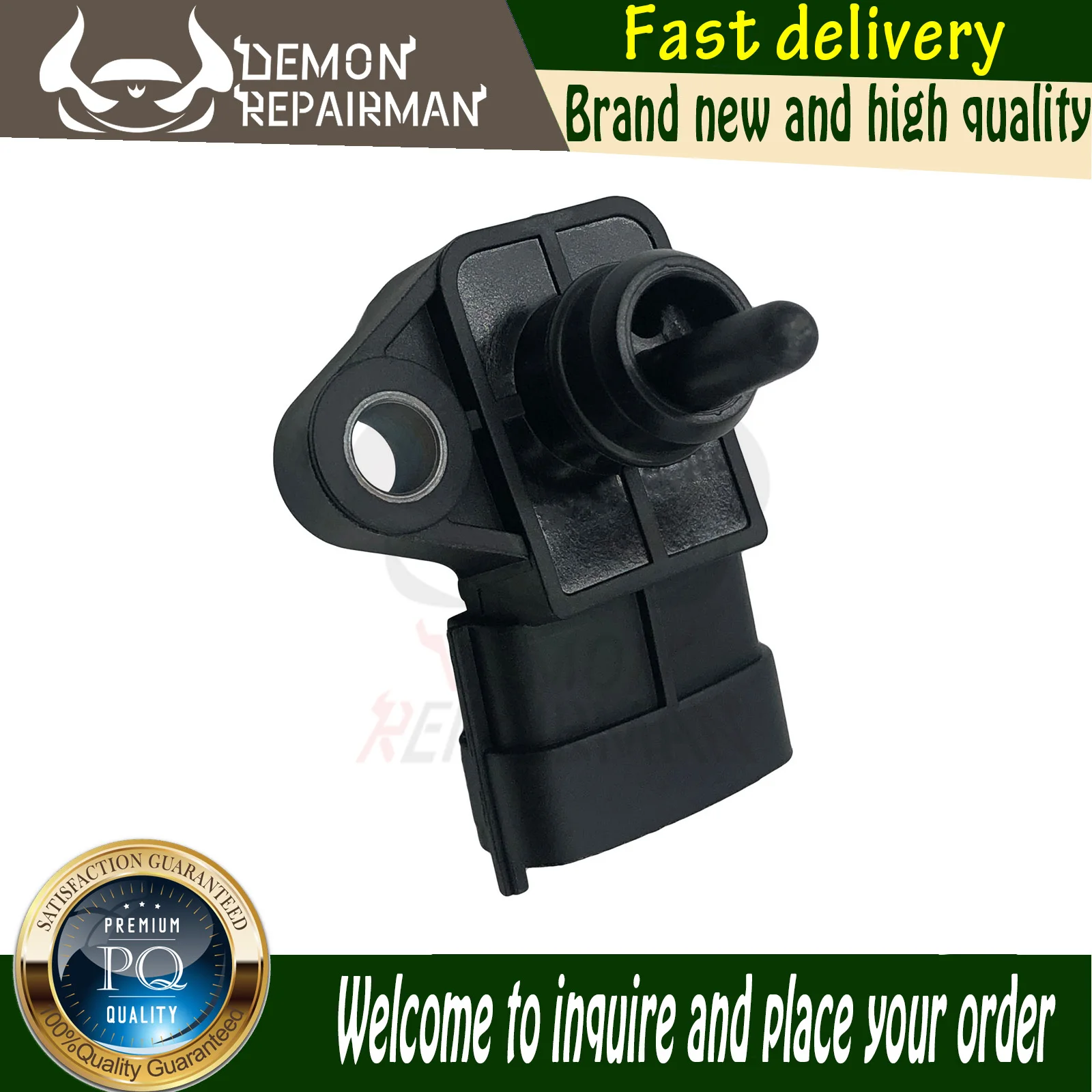

39300-2B000 Manifold Intake Air Pressure Sensor Compatible with Hyundai Tucson Santa 2.0L Kia Forte Sportage 2.4L 138236 PS10221