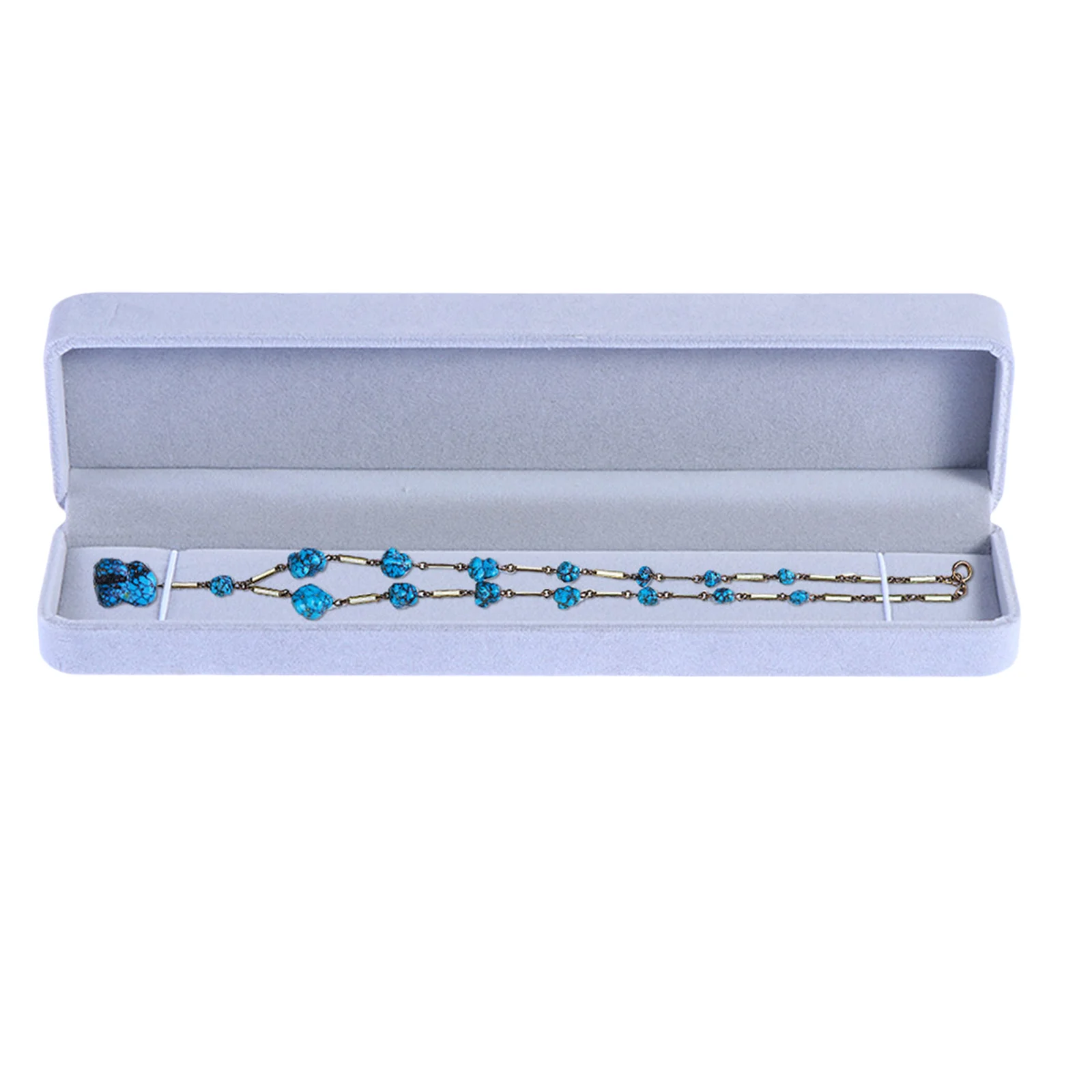 

Jewelry Storage Box Rectangle For Necklace Bracelet Watch Earrings Pendant Brooch Hair Clip Organizer Case Gift Box