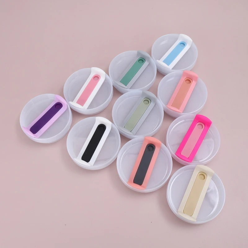 40oz Second-generation Transparent Silicone Sheet Cover Sealed and Leak-proof Car Cup Cover Large-capacity Straw Bingba Cup