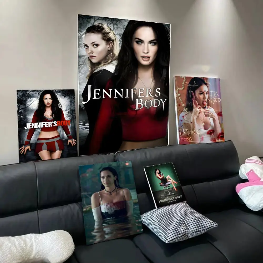 Horror Movies J-Jennifer B-Body Poster Modern Minimalist Wall Art Prints for Bedroom Living Room Home Decor Interior Gift