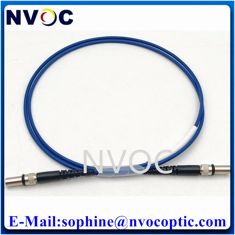 UV-VIS SMA905-SMA 1000um silica Metal/ceramic Ferrule MM SX 1M 0.22 Quartz 3.0mm Armored Fiber Optic Patch Cord Jumper connector