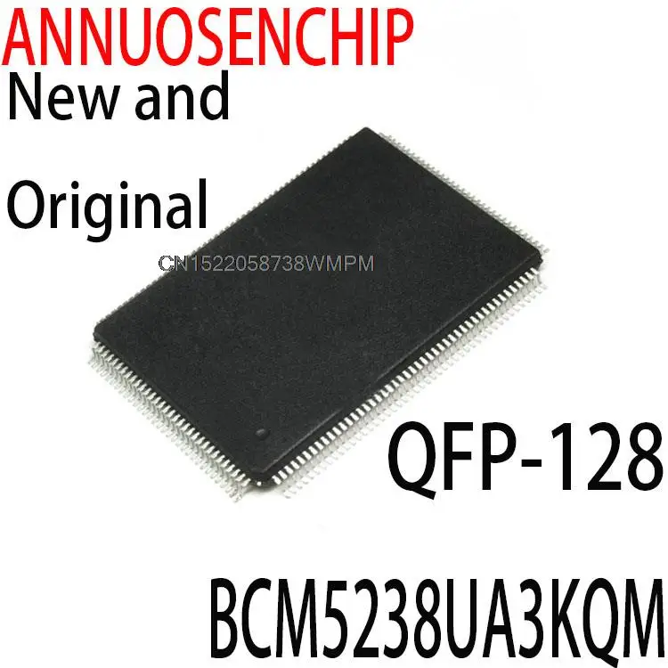 10PCS BCM5238 BCM5238UA3KQMG  QFP-128 BCM5238UA3KQM