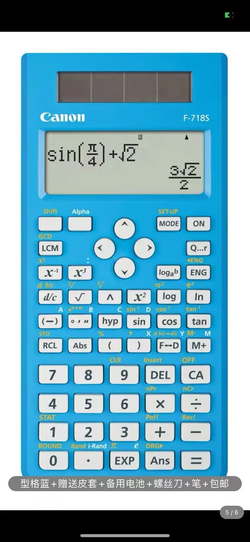 Multi-Functionele Science Calculator Kleur Student Onderzoek Elektronische Commerce Accounting Leuke Calculator