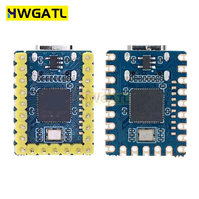 RP2040-Zero Dual-Core Cortex M0 + Processador 2MB Flash Microcontrolador PICO Módulo de Placa de Desenvolvimento para Raspberry Pi