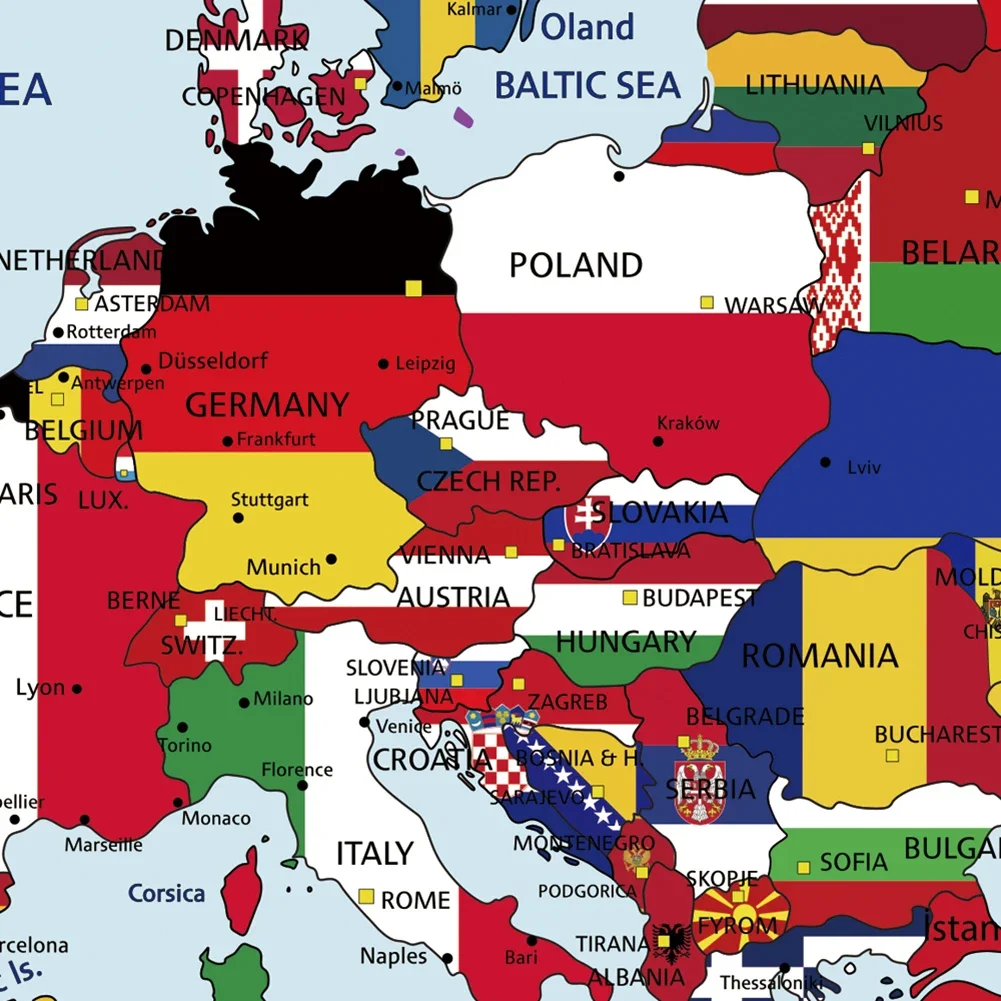 レトロな世界地図,キャンバス絵画,不織布,クリエイティブ,装飾ポスター,壁画,家庭,オフィス,学用品,225x150cm