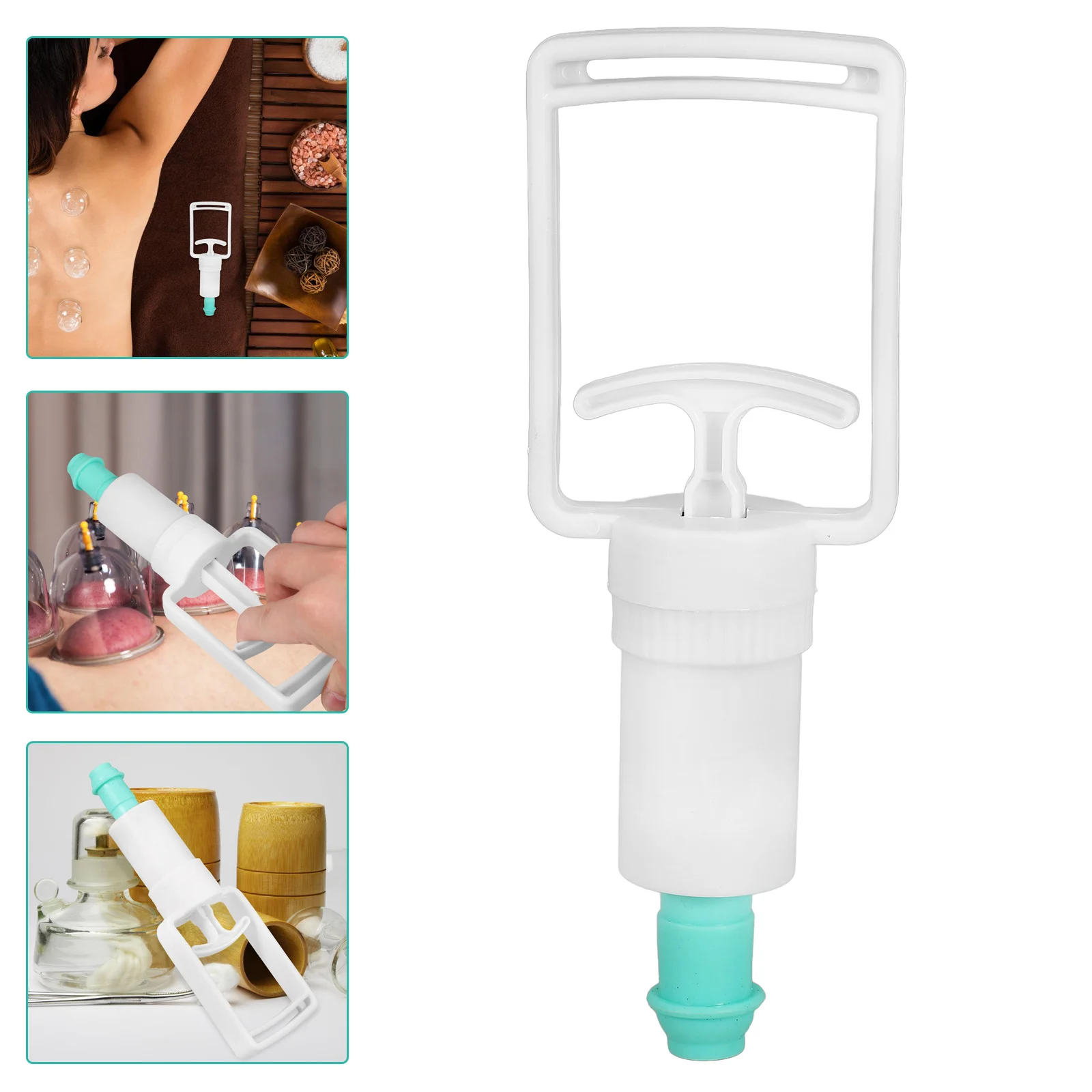 

Manual Vacuum Hand Pump For Cupping Therapy Device Body Cupping Accessories Suction Cup Pump For Back Neck Pain Relief