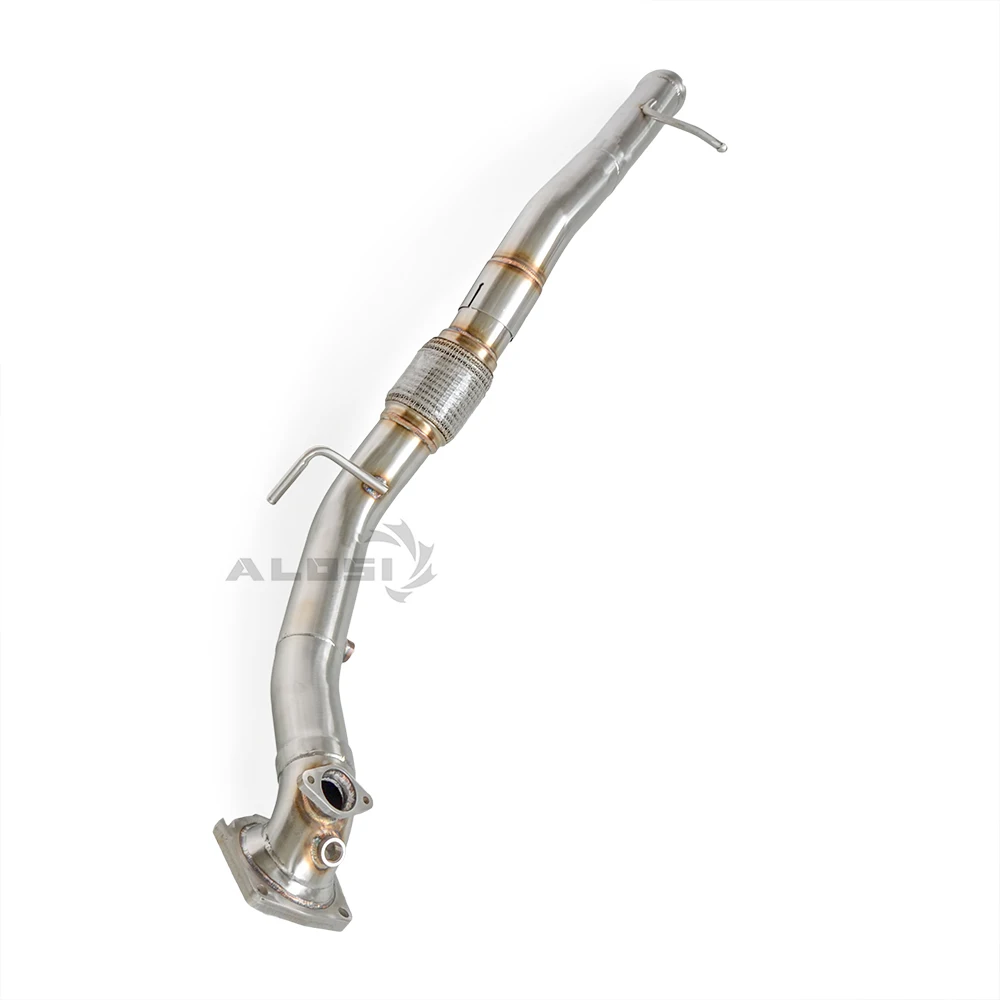 FOR Jeep Wrangler Rubicon JL 2.0T 2020-2024 Performance Exhaust Downpipe Tuning Power Enhancement stainless pipe with catalytic