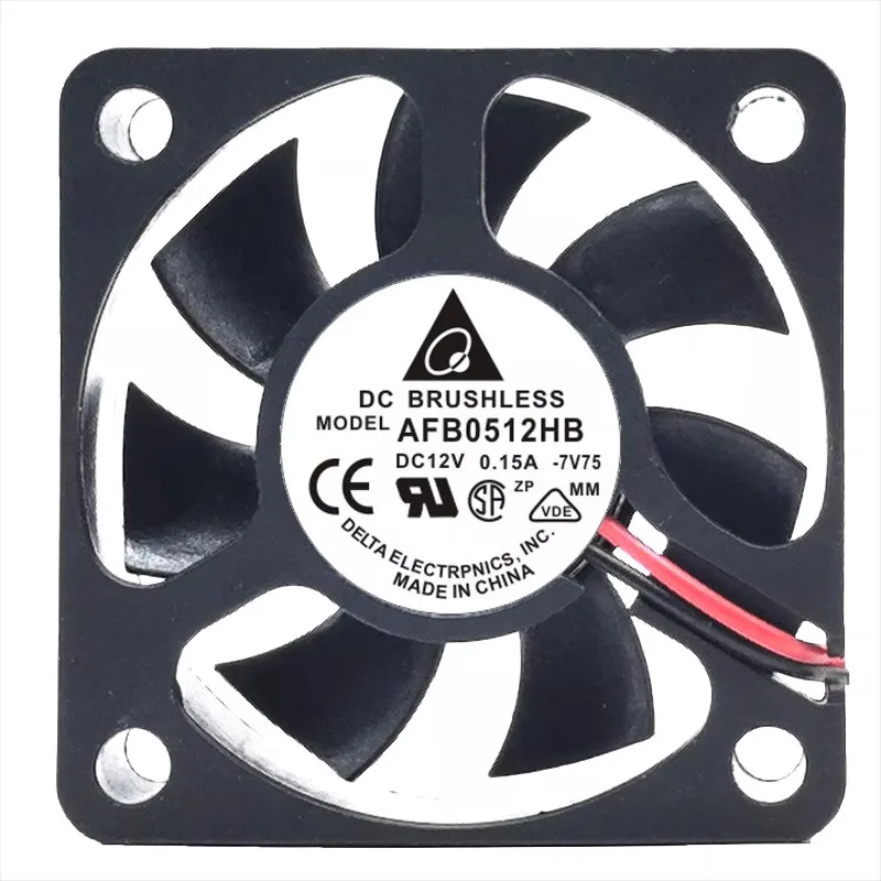 Novo Ventilador Cooler para Delta AFB0512HB 12V 0.15A Ventilador de Resfriamento 50 * 50 * 15MM