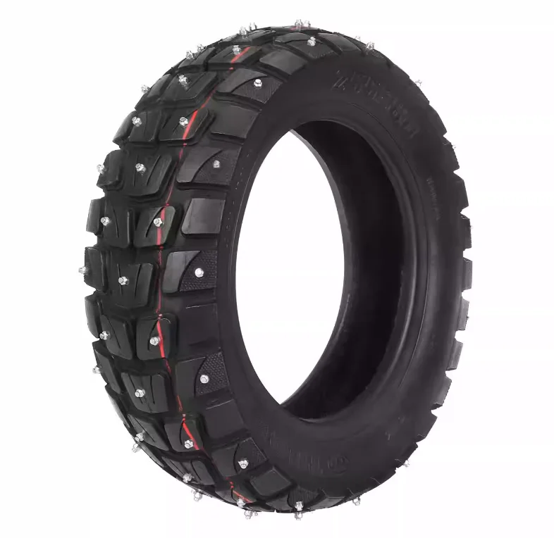 STLF T255*80 Snow Tire with Anti-Slip Studs, Widened and Thickened for Zero10X Electric Scooters